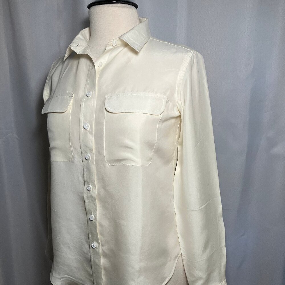 Pure Silk Tailored "Camixa" Blouse